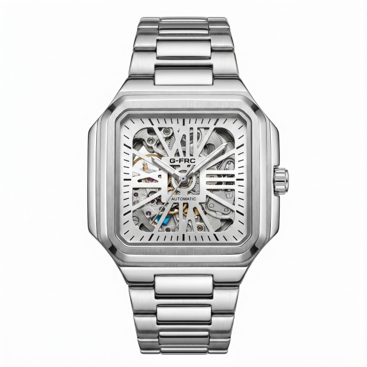 Reloj G-force At03c Automatico De Acero + Estuche Premium