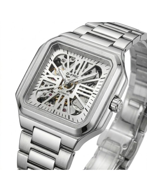 Reloj G-force At03c Automatico De Acero + Estuche Premium