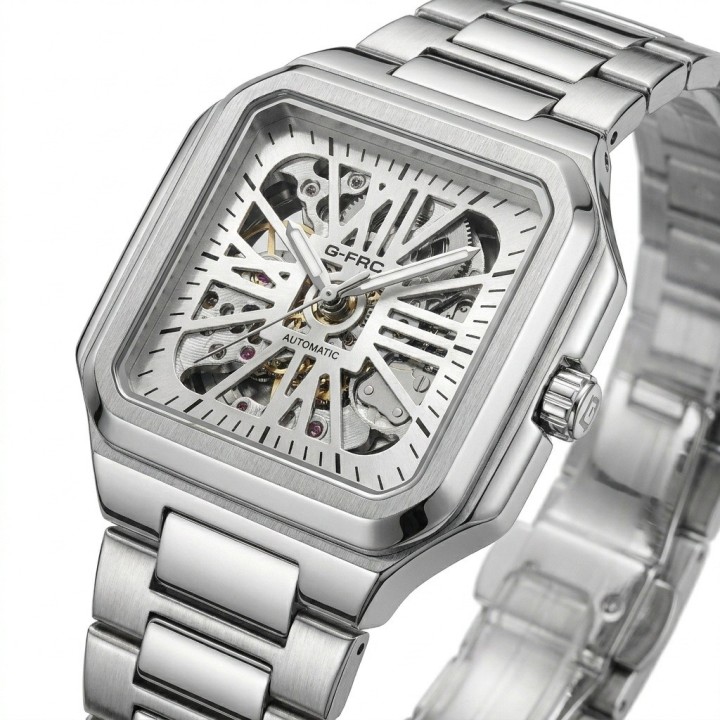 Reloj G-force At03c Automatico De Acero + Estuche Premium