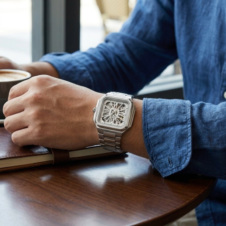 Reloj G-force At03c Automatico De Acero + Estuche Premium