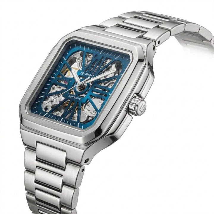 Reloj G-force At03c Automatico De Acero + Estuche Premium