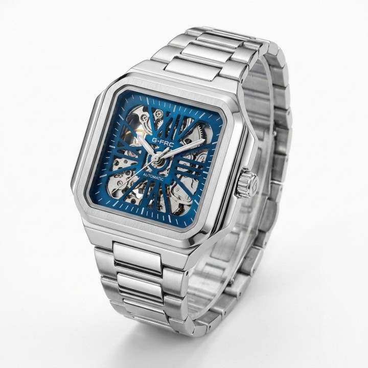 Reloj G-force At03c Automatico De Acero + Estuche Premium