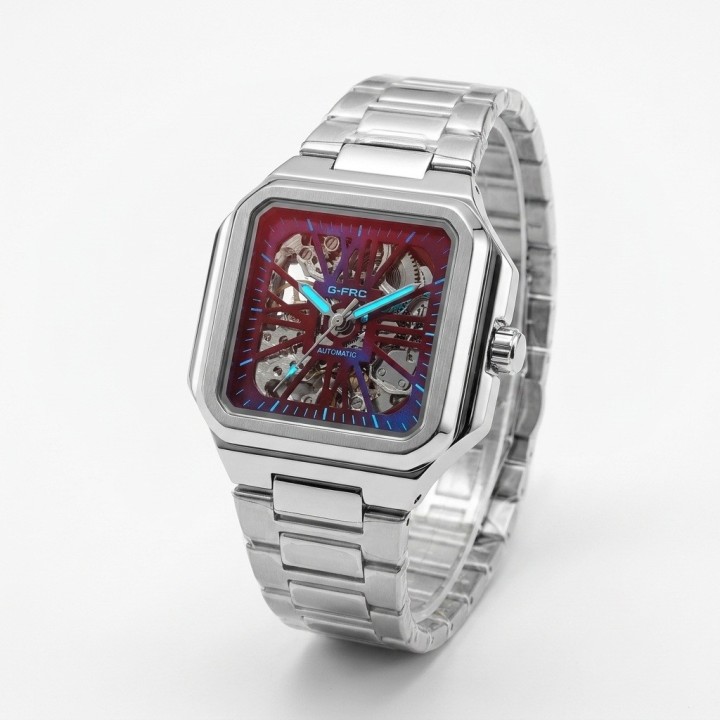 Reloj G-force At03c Automatico De Acero + Estuche Premium