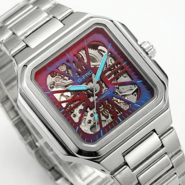Reloj G-force At03c Automatico De Acero + Estuche Premium