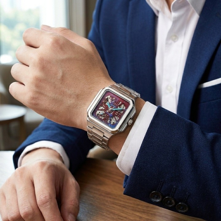 Reloj G-force At03c Automatico De Acero + Estuche Premium