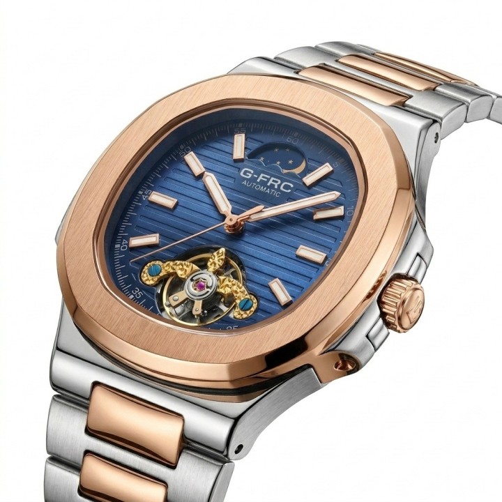 Reloj G-force At02 Automatico De Acero + Estuche Premium