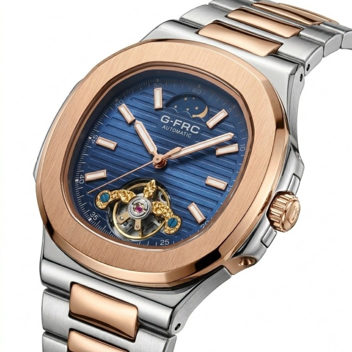 Reloj G-force At02 Automatico De Acero + Estuche Premium