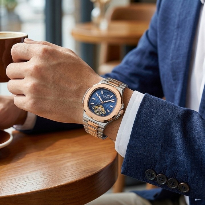 Reloj G-force At02 Automatico De Acero + Estuche Premium