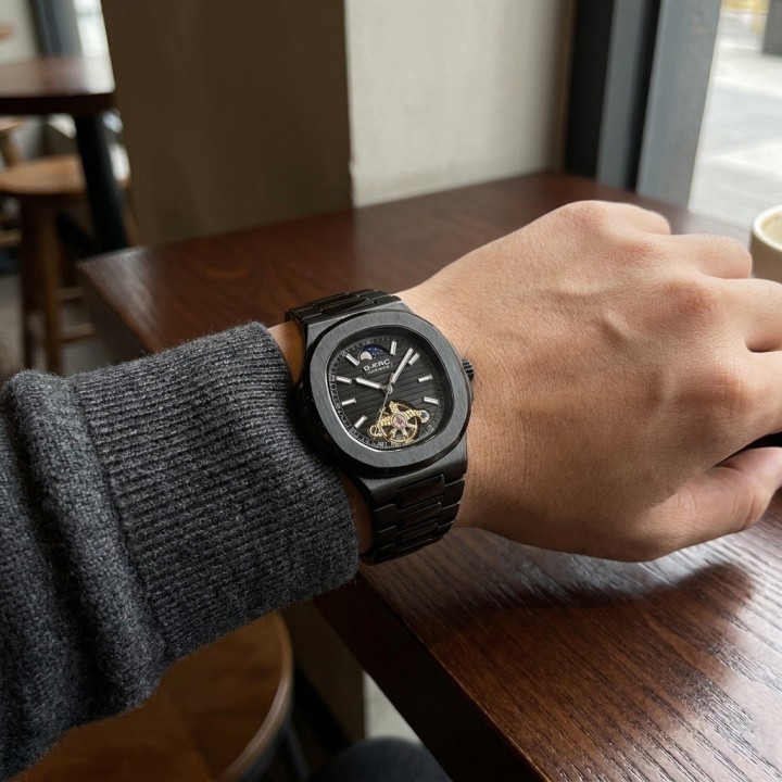 Reloj G-force At02 Automatico De Acero + Estuche Premium