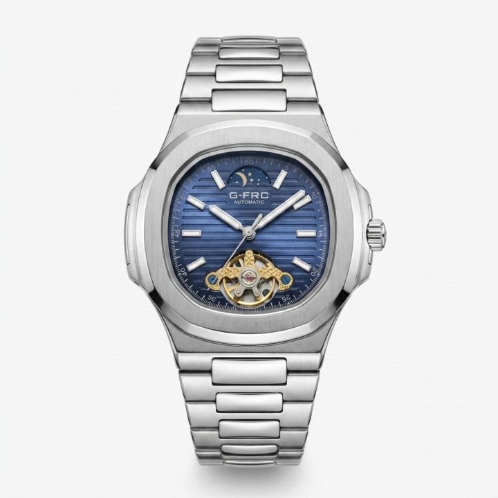 Reloj G-force At02 Automatico De Acero + Estuche Premium