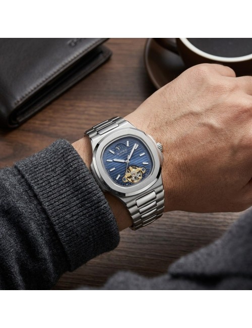 Reloj G-force At02 Automatico De Acero + Estuche Premium