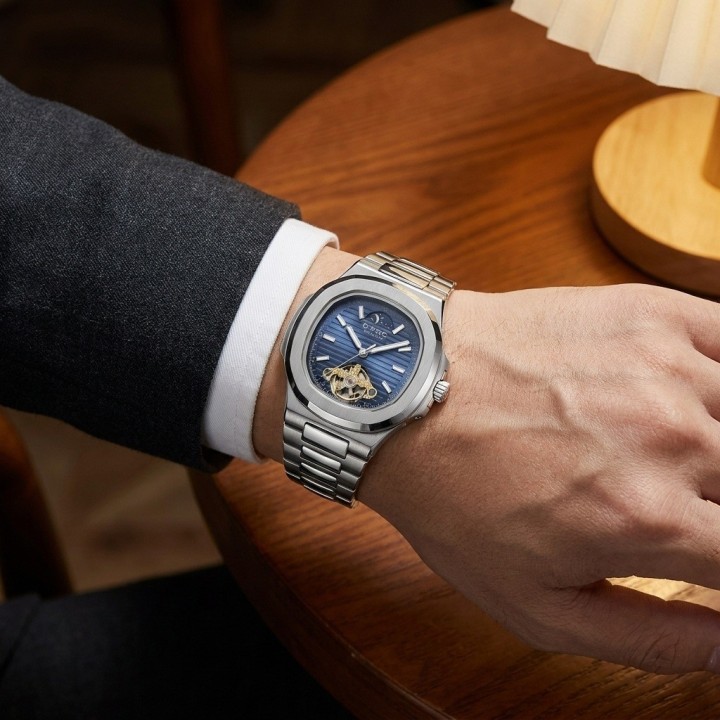 Reloj G-force At02 Automatico De Acero + Estuche Premium