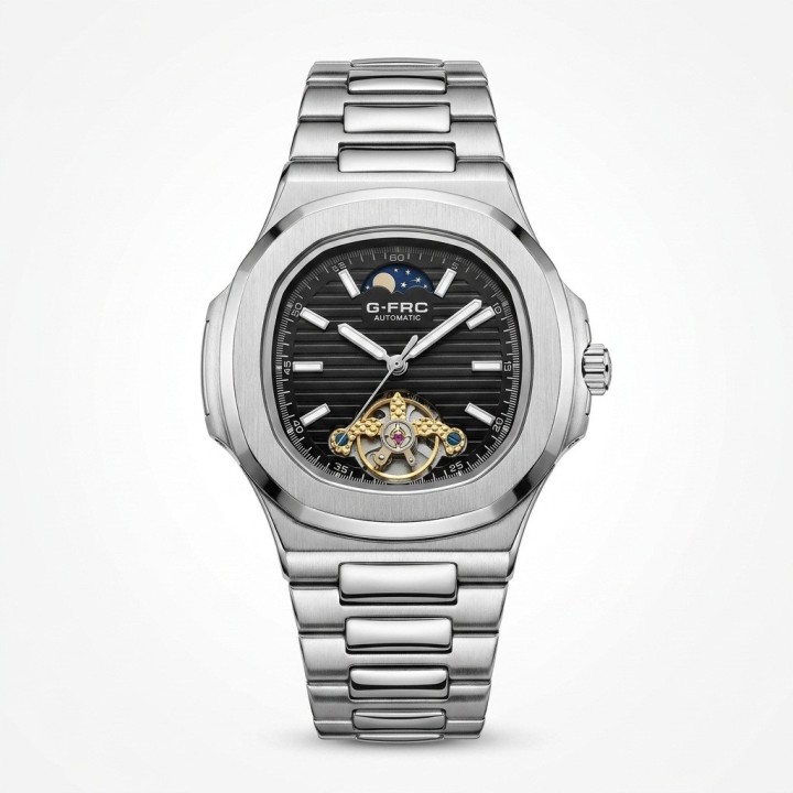 Reloj G-force At02 Automatico De Acero + Estuche Premium