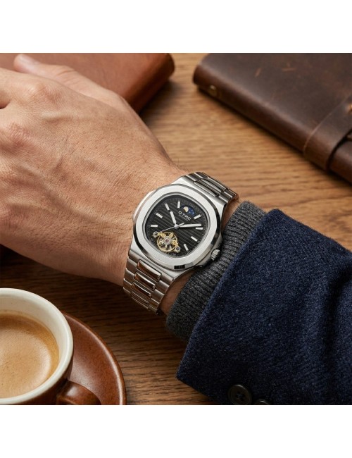 Reloj G-force At02 Automatico De Acero + Estuche Premium