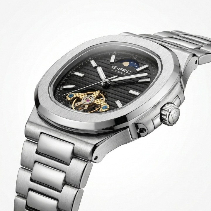 Reloj G-force At02 Automatico De Acero + Estuche Premium