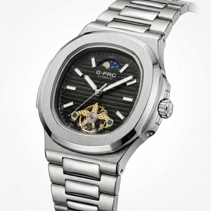 Reloj G-force At02 Automatico De Acero + Estuche Premium