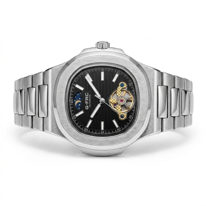 Reloj G-force At02 Automatico De Acero + Estuche Premium