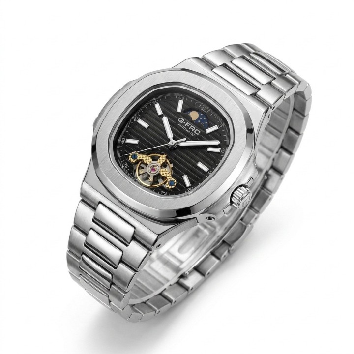 Reloj G-force At02 Automatico De Acero + Estuche Premium