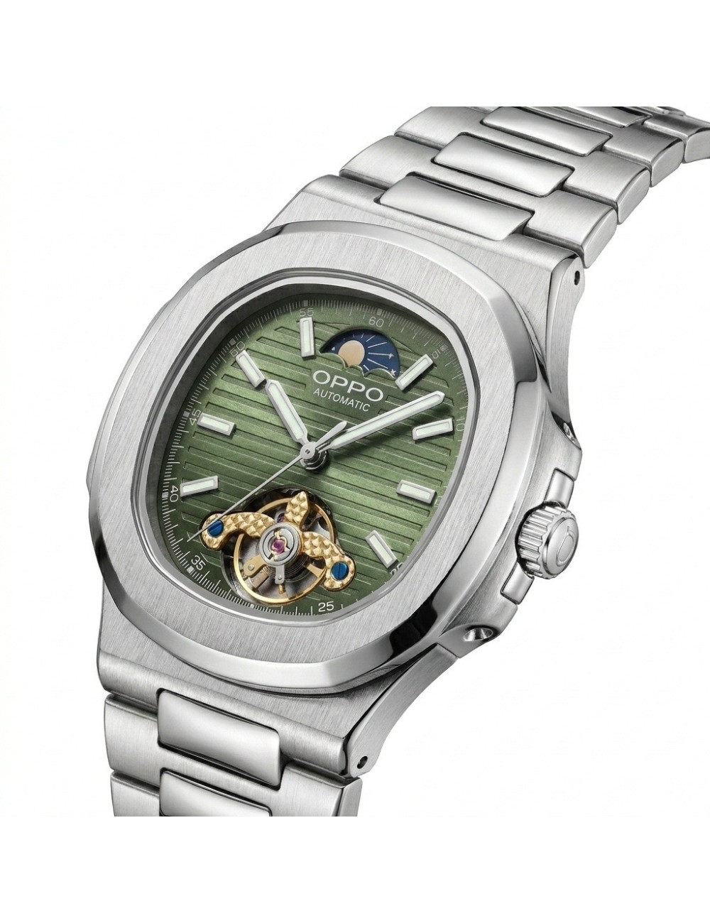 Reloj G-force At02 Automatico De Acero + Estuche Premium