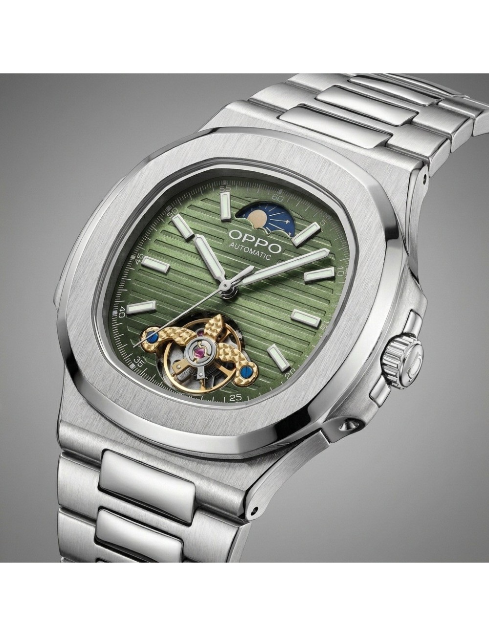 Reloj G-force At02 Automatico De Acero + Estuche Premium