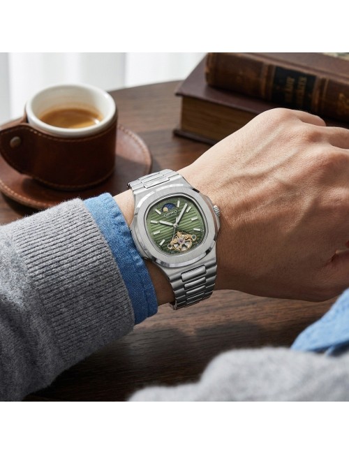Reloj G-force At02 Automatico De Acero + Estuche Premium