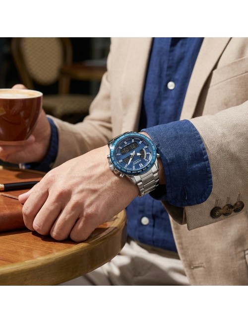Reloj G-force Al192 Digital Doble Hora + Estuche Premium