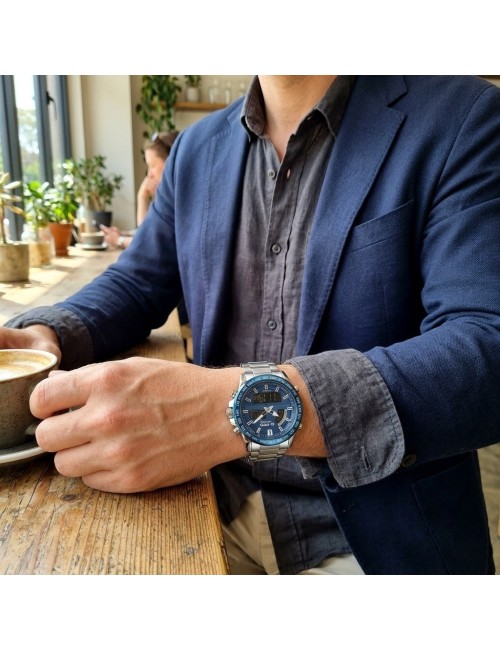 Reloj G-force Al192 Digital Doble Hora + Estuche Premium
