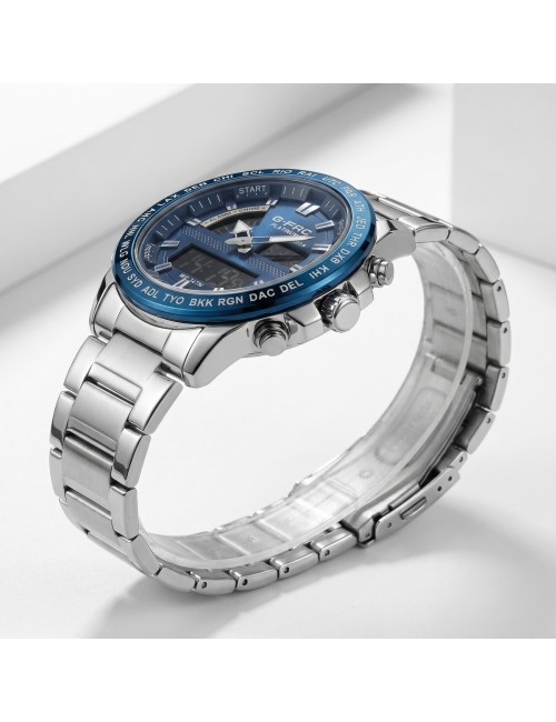 Reloj G-force Al192 Digital Doble Hora + Estuche Premium