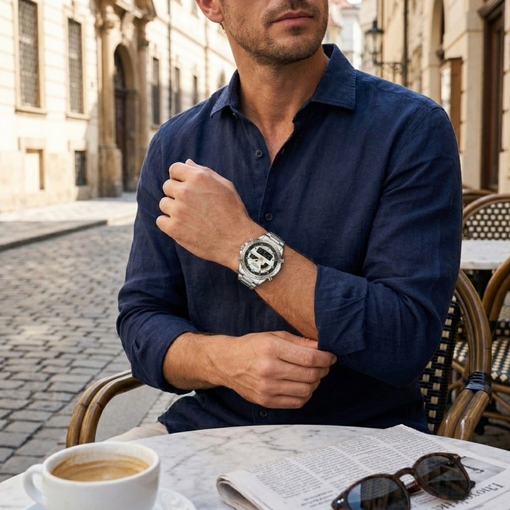 Reloj G-force Al192 Digital Doble Hora + Estuche Premium
