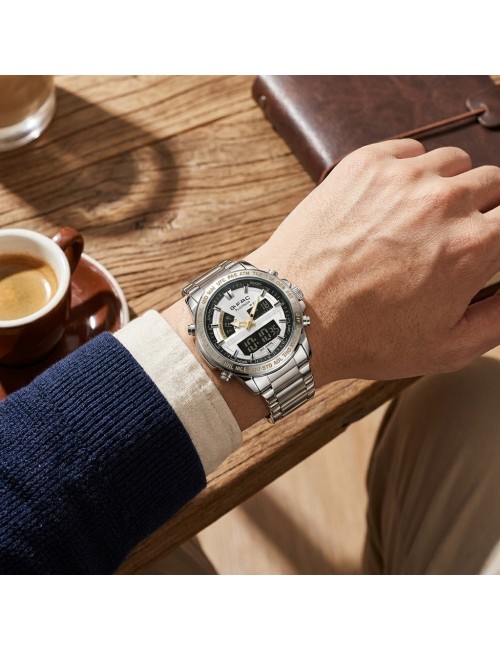 Reloj G-force Al192 Digital Doble Hora + Estuche Premium