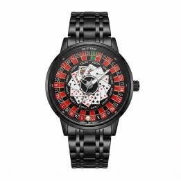 Reloj G-force G9836d Analogo Ruleta Hombre + Estuche Premium