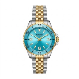 Reloj G-force C-308 Casual Acero Mujer + Estuche Premium