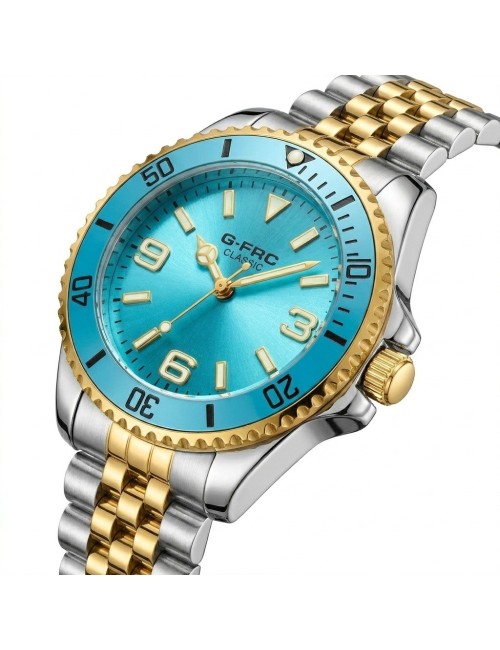 Reloj G-force C-308 Casual Acero Mujer + Estuche Premium