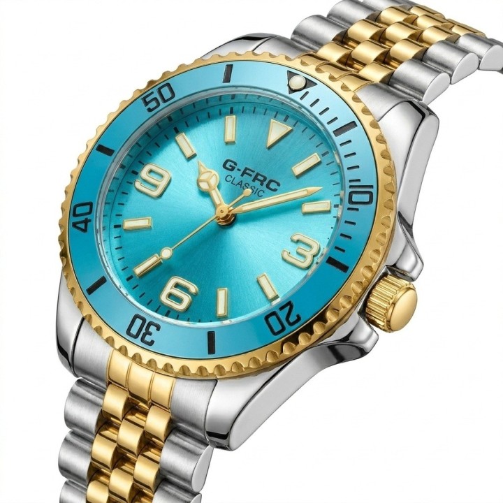 Reloj G-force C-308 Casual Acero Mujer + Estuche Premium