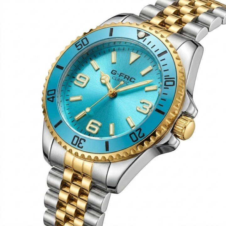Reloj G-force C-308 Casual Acero Mujer + Estuche Premium