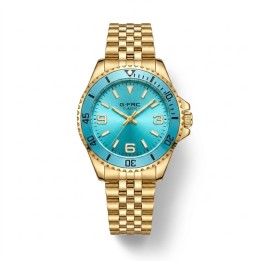 Reloj G-force C-308 Casual Acero Mujer + Estuche Premium