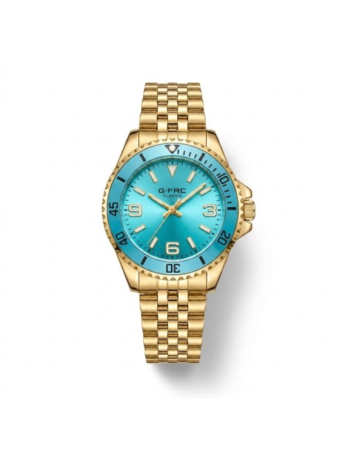 Reloj G-force C-308 Casual Acero Mujer + Estuche Premium