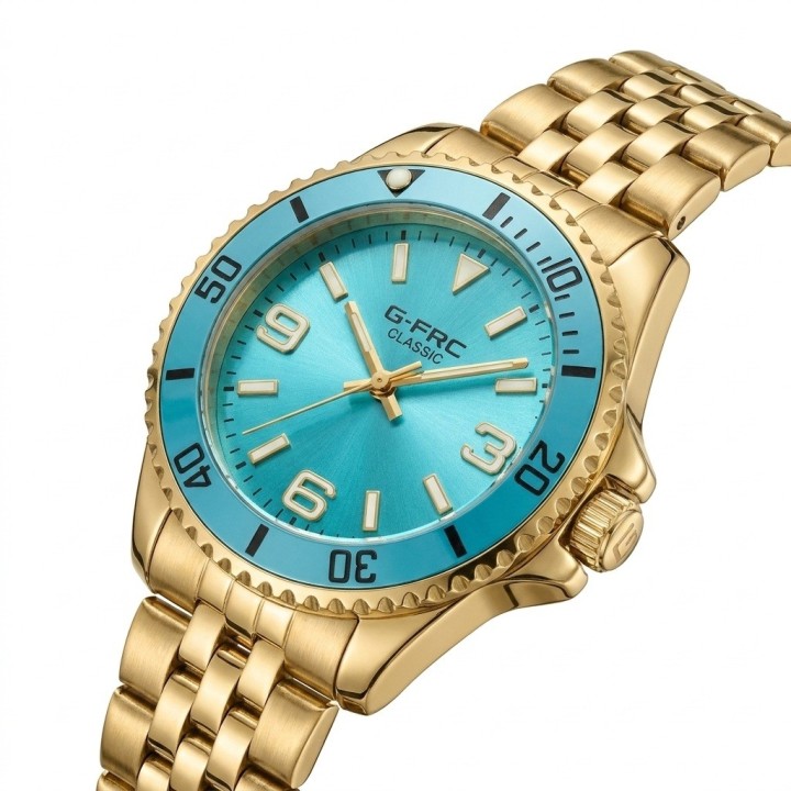 Reloj G-force C-308 Casual Acero Mujer + Estuche Premium