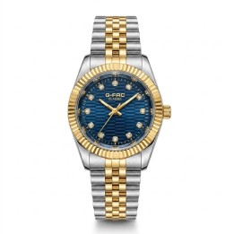 Reloj G-force C-307 Casual Acero Mujer + Estuche Premium
