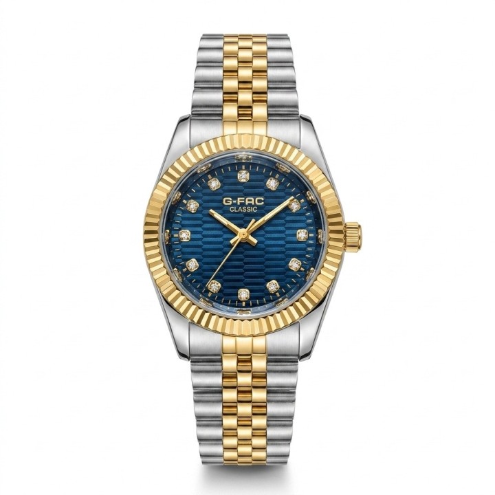 Reloj G-force C-307 Casual Acero Mujer + Estuche Premium