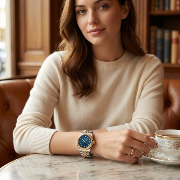Reloj G-force C-307 Casual Acero Mujer + Estuche Premium