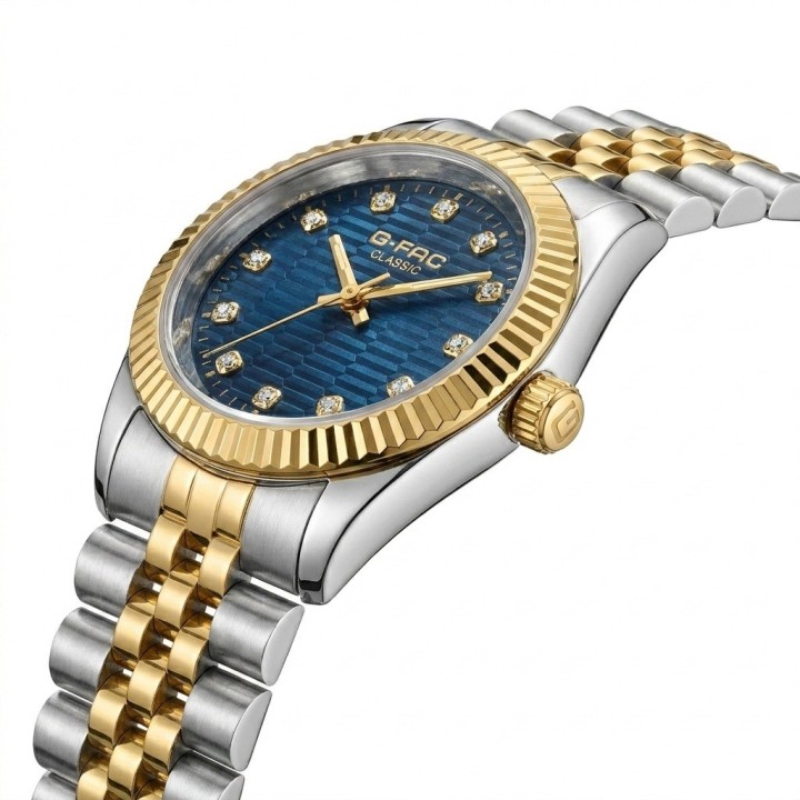 Reloj G-force C-307 Casual Acero Mujer + Estuche Premium
