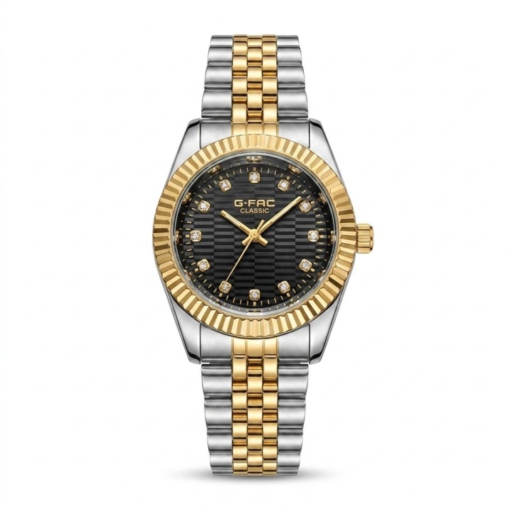 Reloj G-force C-307 Casual Acero Mujer + Estuche Premium
