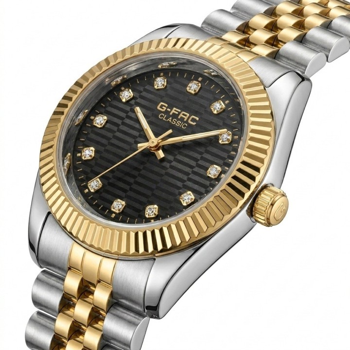 Reloj G-force C-307 Casual Acero Mujer + Estuche Premium
