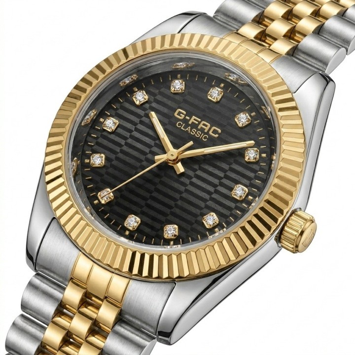 Reloj G-force C-307 Casual Acero Mujer + Estuche Premium