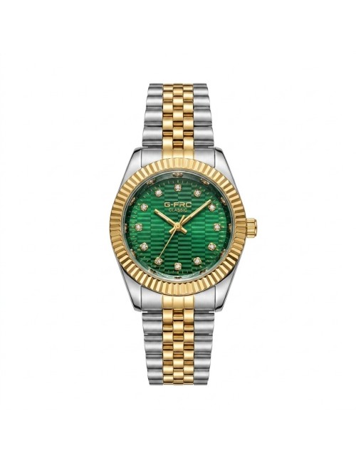 Reloj G-force C-307 Casual Acero Mujer + Estuche Premium