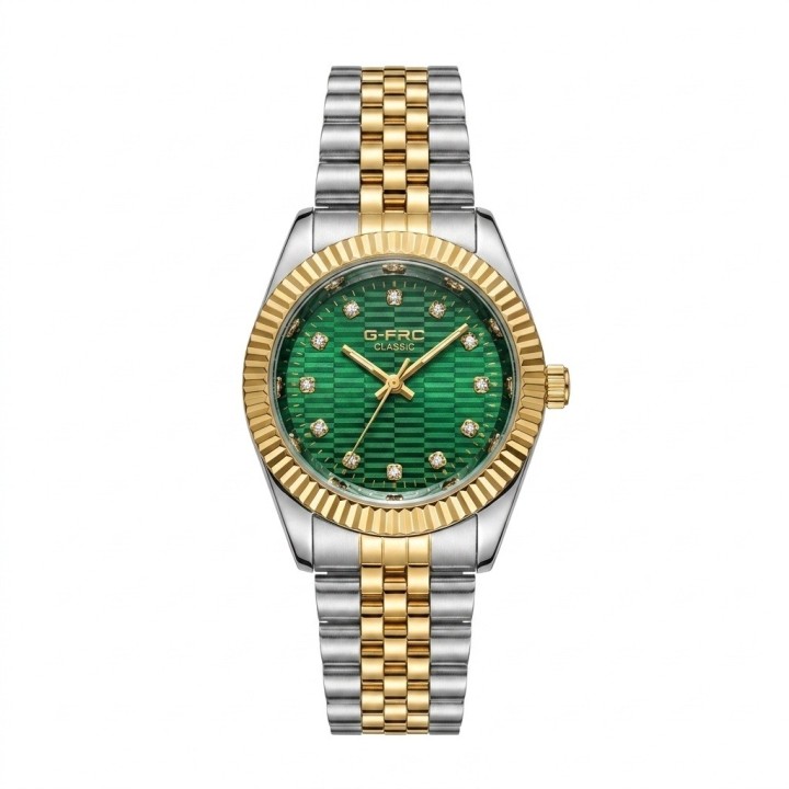 Reloj G-force C-307 Casual Acero Mujer + Estuche Premium