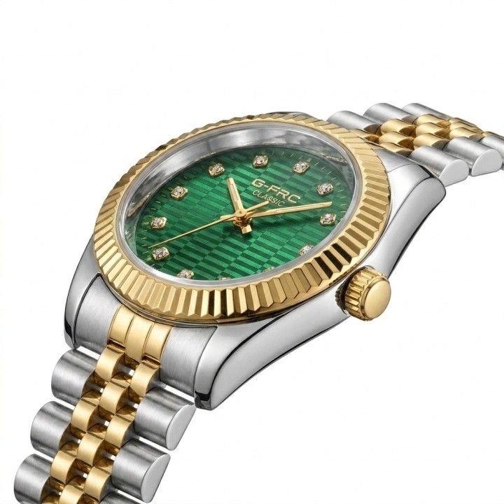 Reloj G-force C-307 Casual Acero Mujer + Estuche Premium