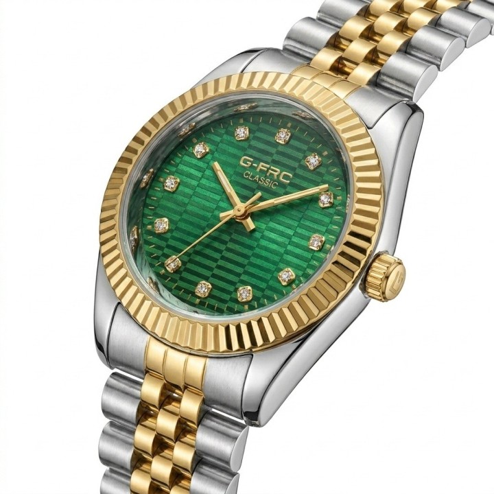 Reloj G-force C-307 Casual Acero Mujer + Estuche Premium