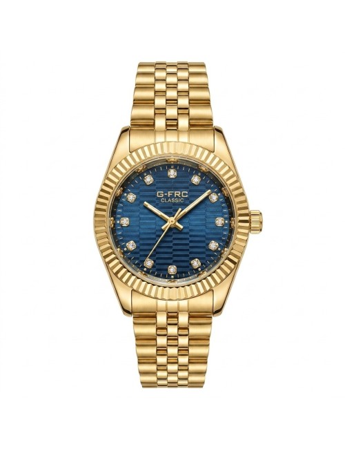 Reloj G-force C-307 Casual Acero Mujer + Estuche Premium